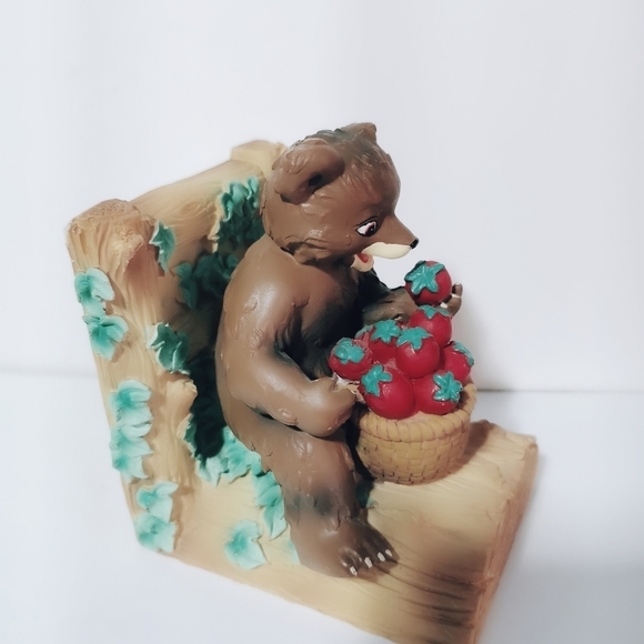 𝅺ONE Vintage Franklin The Turtle - little Bear Bookend - Picture 5 of 6